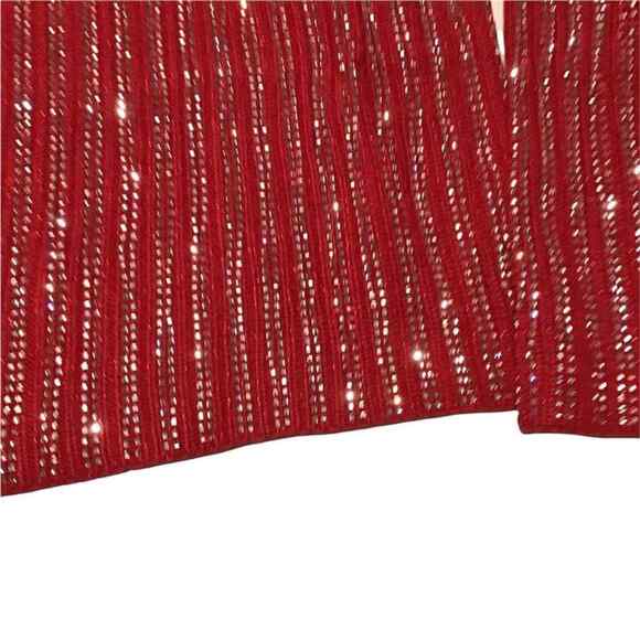 INC International Concepts Women’s XS Red Embellished Sweater NWT - Picture 4 of 15